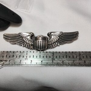 Sterling wing pin